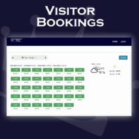 Book a round as a visitor
